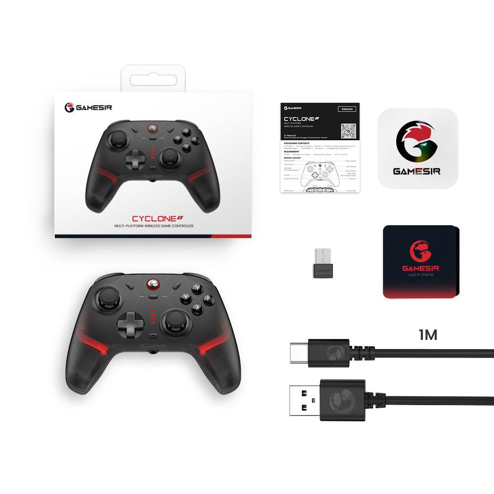 GameSirz Cyclone 2 Multiplatform Controller - Shadow Black - GameSirz