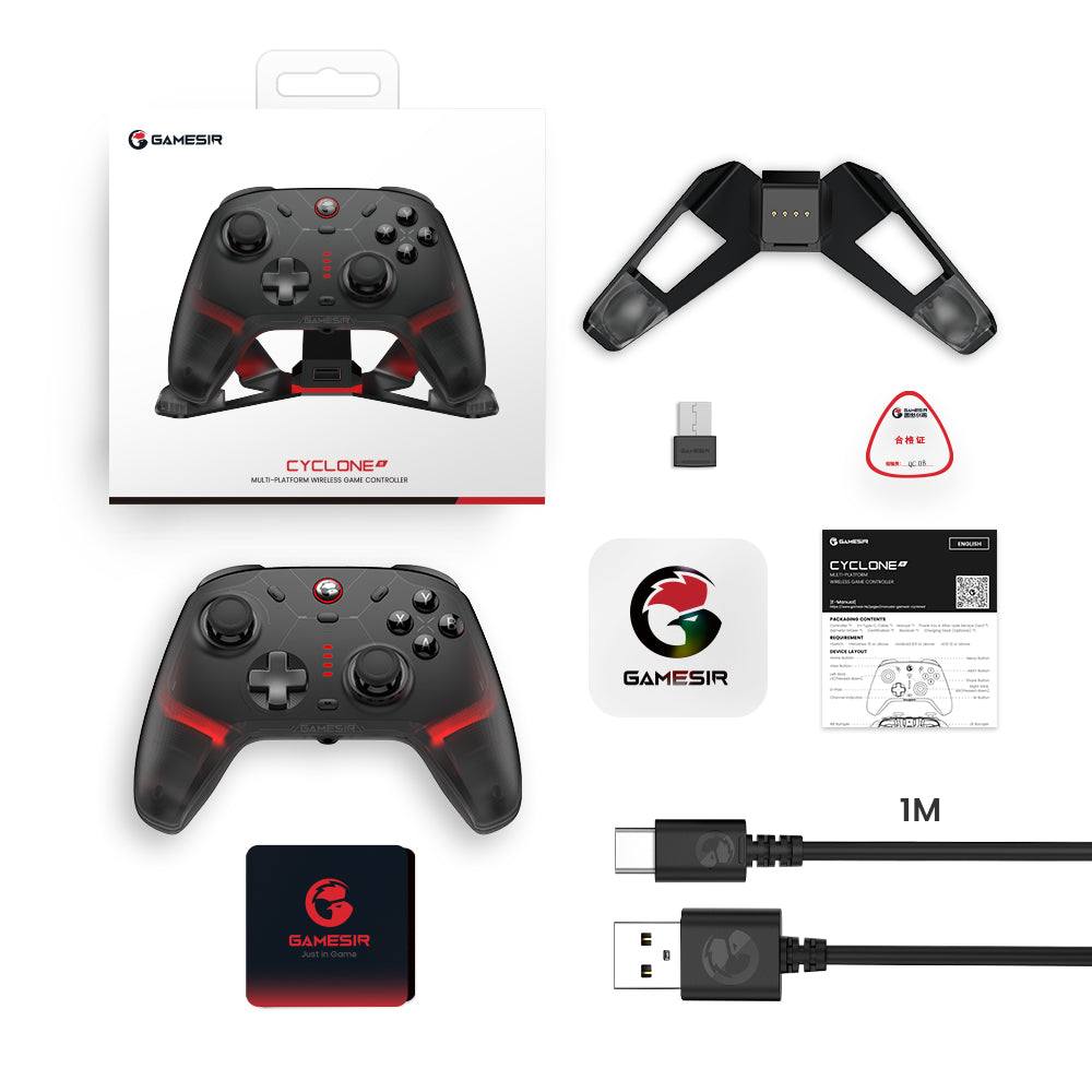 GameSirz Cyclone 2 Multiplatform Controller - Shadow Black - GameSirz