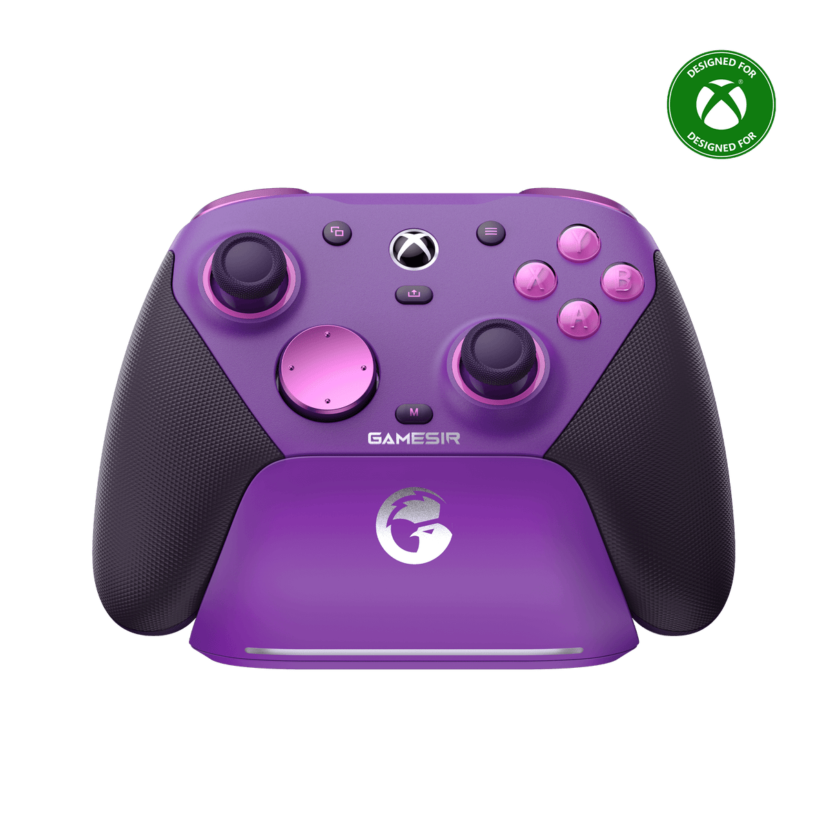 GameSirz G7 Pro Tri-Mode Xbox Wired, PC & Mobile Wireless Controller - Plum Purple - GameSirz