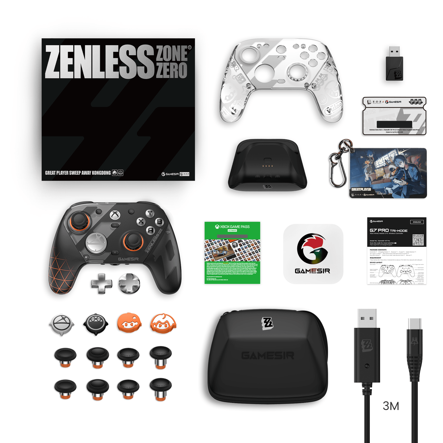 GameSirz G7 Pro Zenless Zone Zero Edition Wireless Controller for Xbox, PC & Android - GameSirz