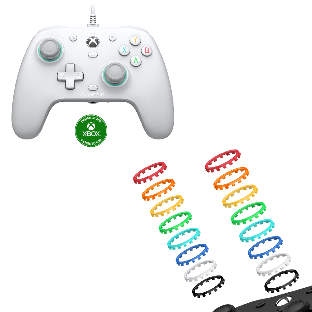 GameSirz G7 SE Wired Controller for Xbox - White - GameSirz