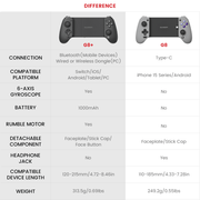 GameSirz G8 Plus Bluetooth Stretchable Mobile Gamepad - GameSirz