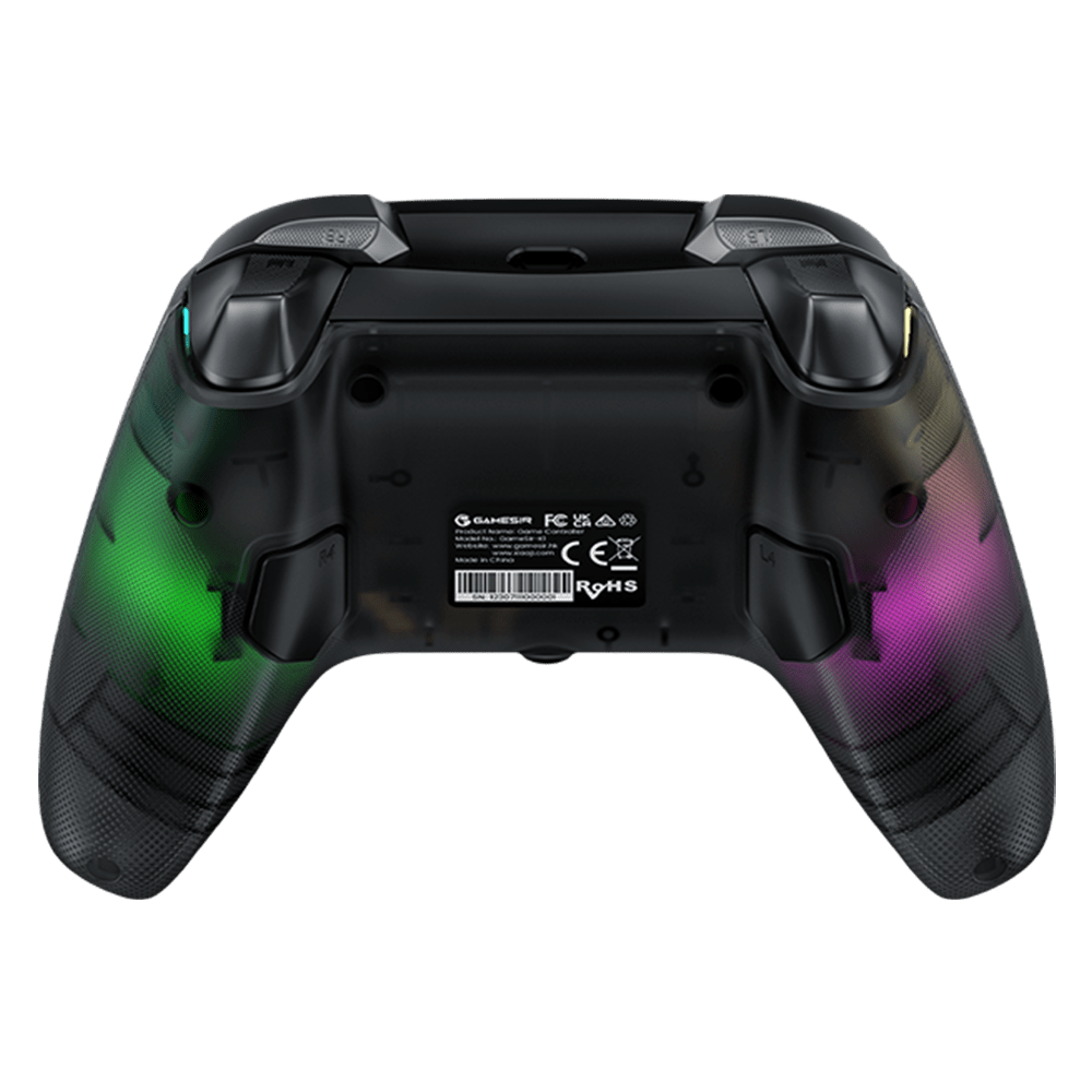 GameSirz Kaleid Wired Transparent RGB Gaming Controller for Xbox - GameSirz