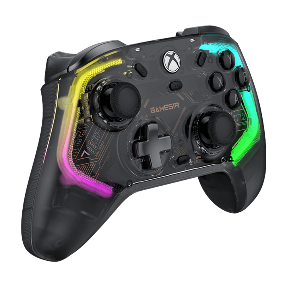 GameSirz Kaleid Wired Transparent RGB Gaming Controller for Xbox - GameSirz