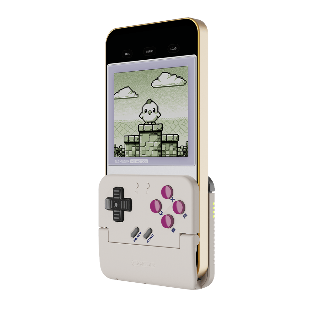 GameSirz Pocket Taco - Bluetooth Mobile Gaming Controller, Perfect for Retro Scene - GameSirz