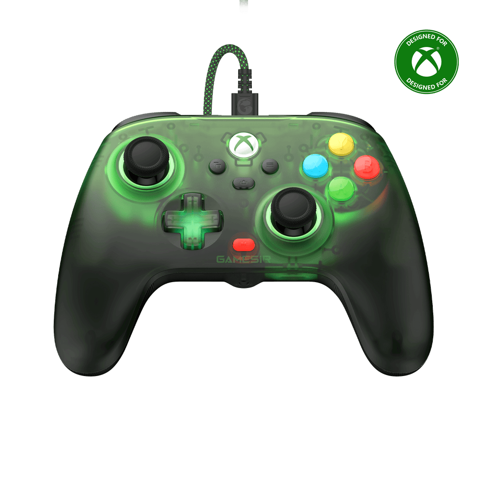 GameSirz T7 Pro Retro Green Wired Controller for Xbox, PC & Mobile - GameSirz