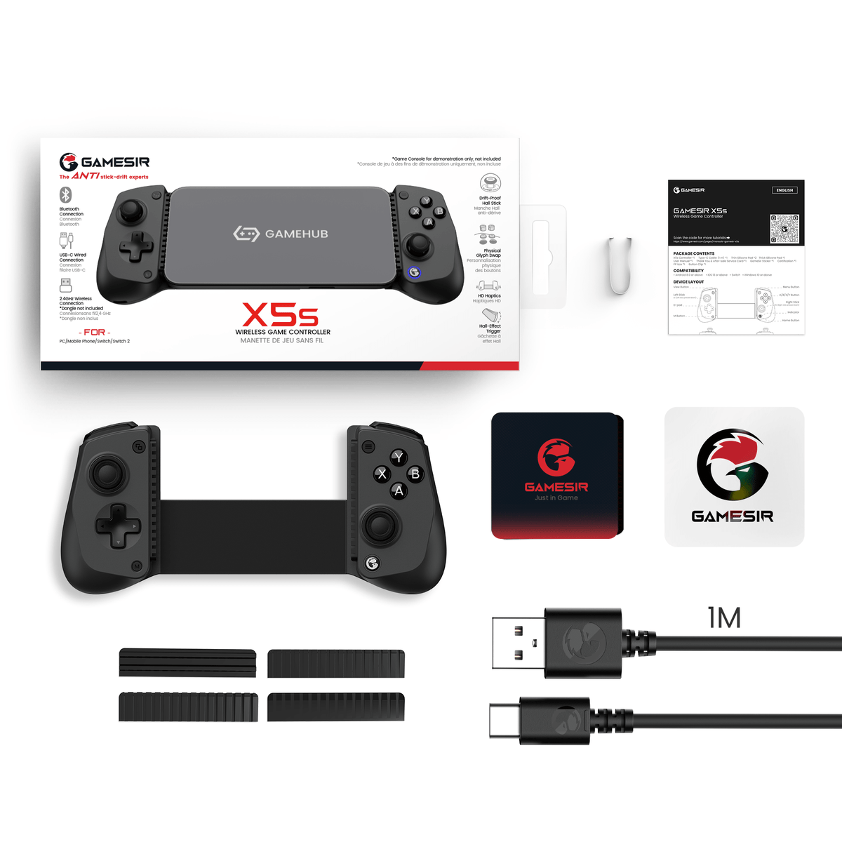 GameSirz X5s Wireless Mobile Game Controller - GameSirz