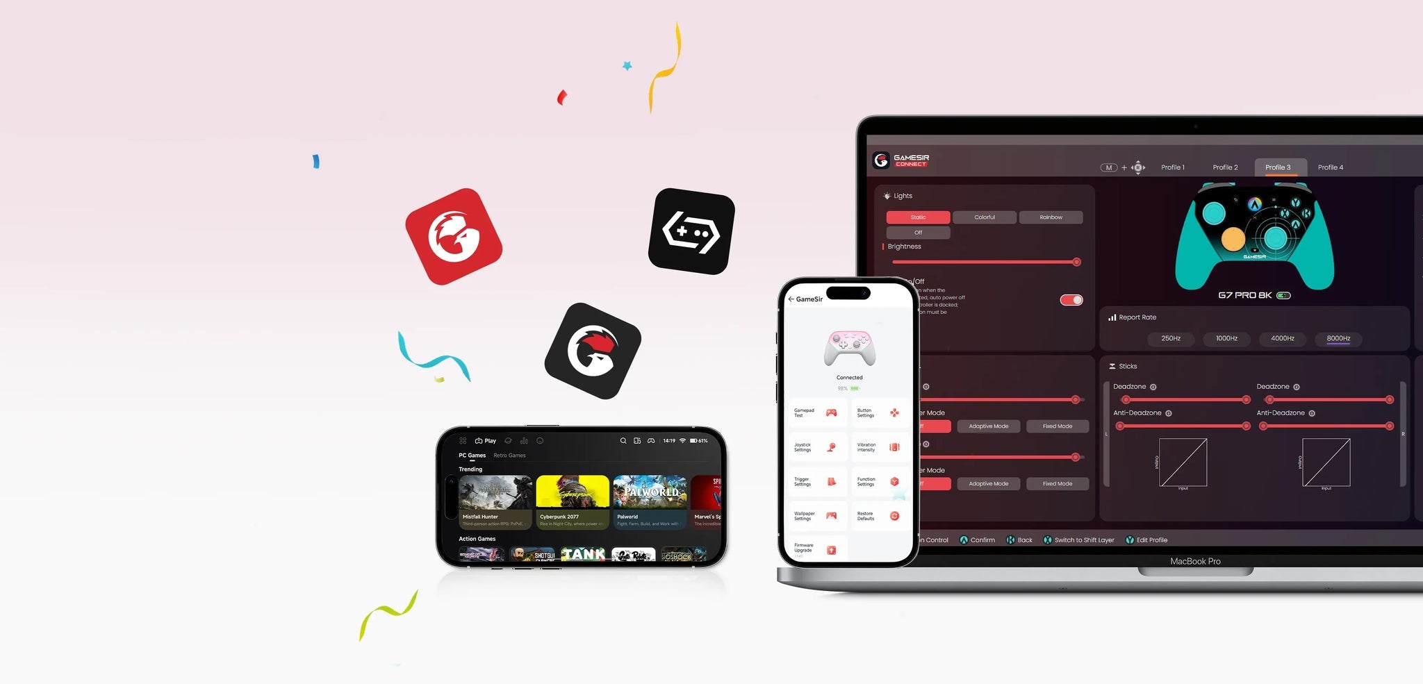 GameSirz Software